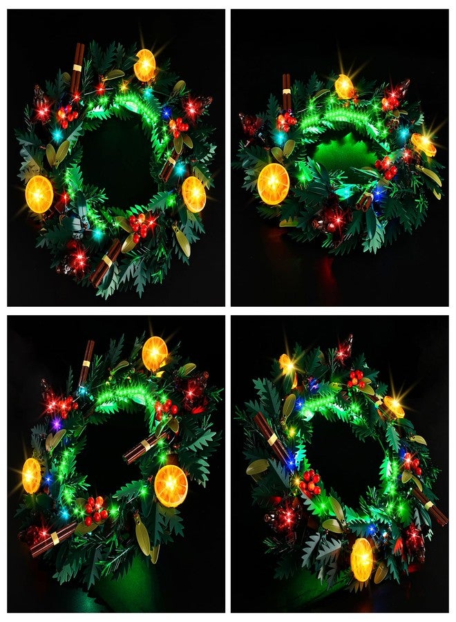 Kyglaring طقم إضاءة LED من Kyglaring متوافق مع مجموعة Lego 10340، ملحقات إضاءة لمجموعة نموذج Icons Wreath، أضواء فقط (النموذج غير متضمن)، إصدار كلاسيكي. - Image 2